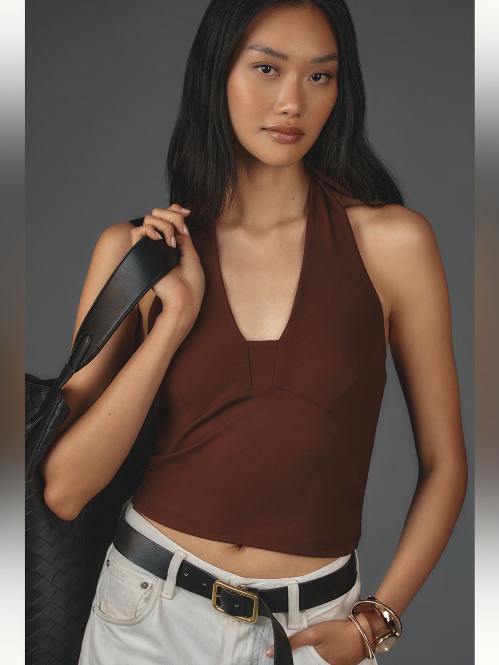 Anthropologie Anthropologie Tailored Halter Top